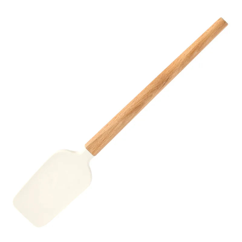 Silicone Scraper Spatula Food Grade Heat Resistant Baking