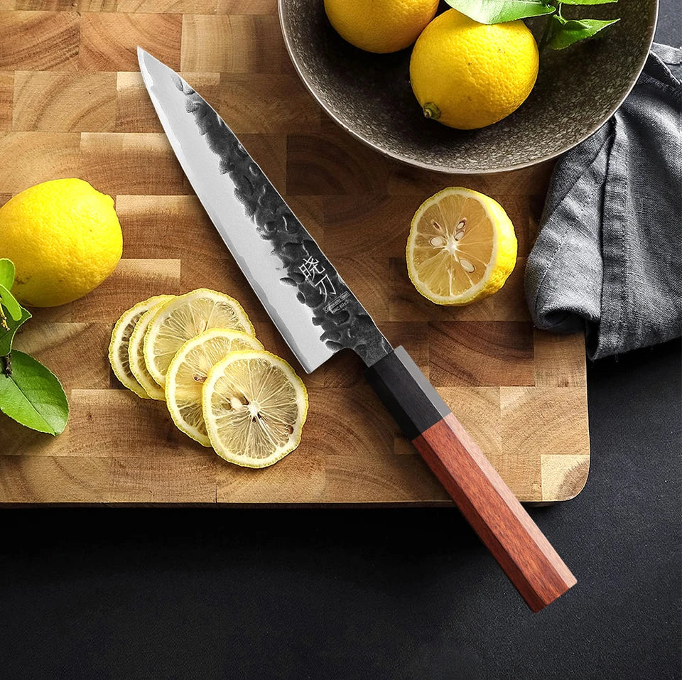 Utility Knife Layer Composite Steel Professional Chef Knives
