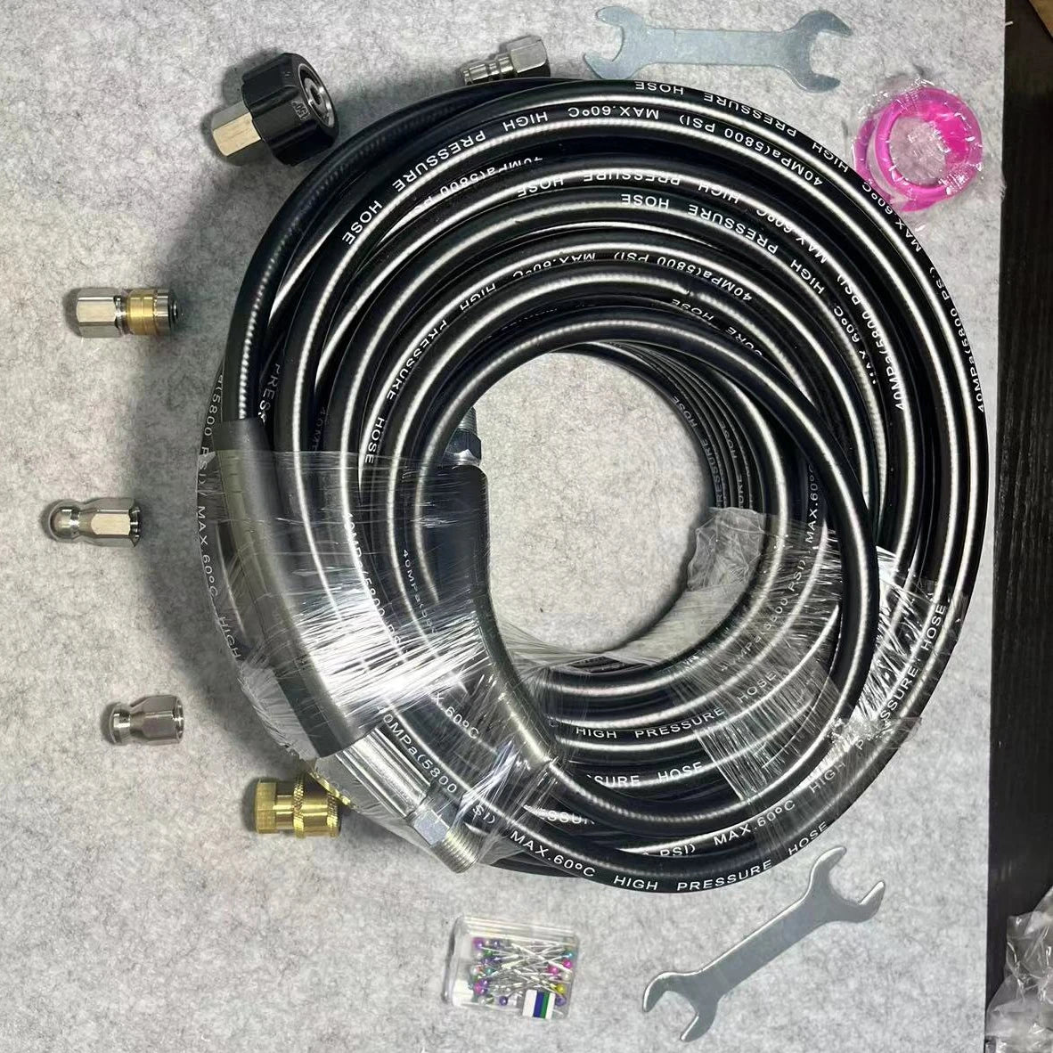 Sewer Jetter Kit 100 Ft Pressure Washer Drain