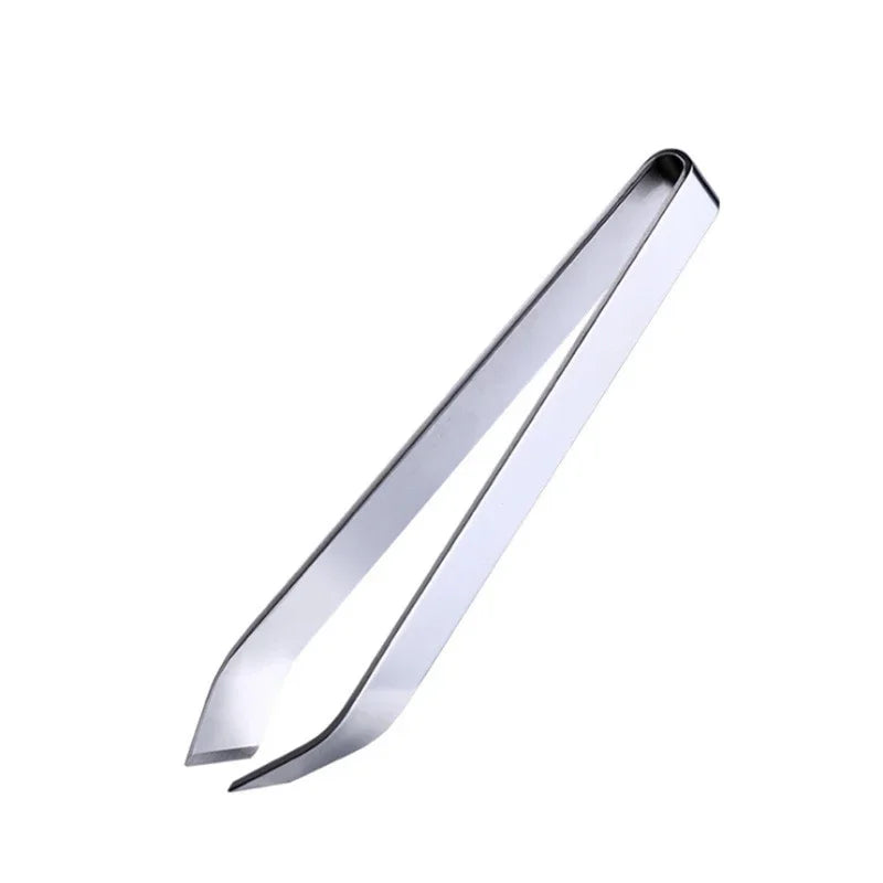 Pc Stainless Steel Fish Bone Tweezers Pincer Clip