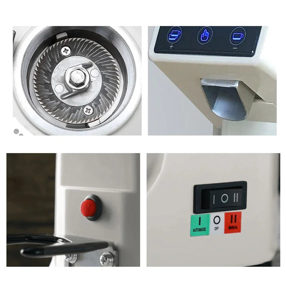 Itop Coffee Grinder Touch Screen Timing 60mm Flat