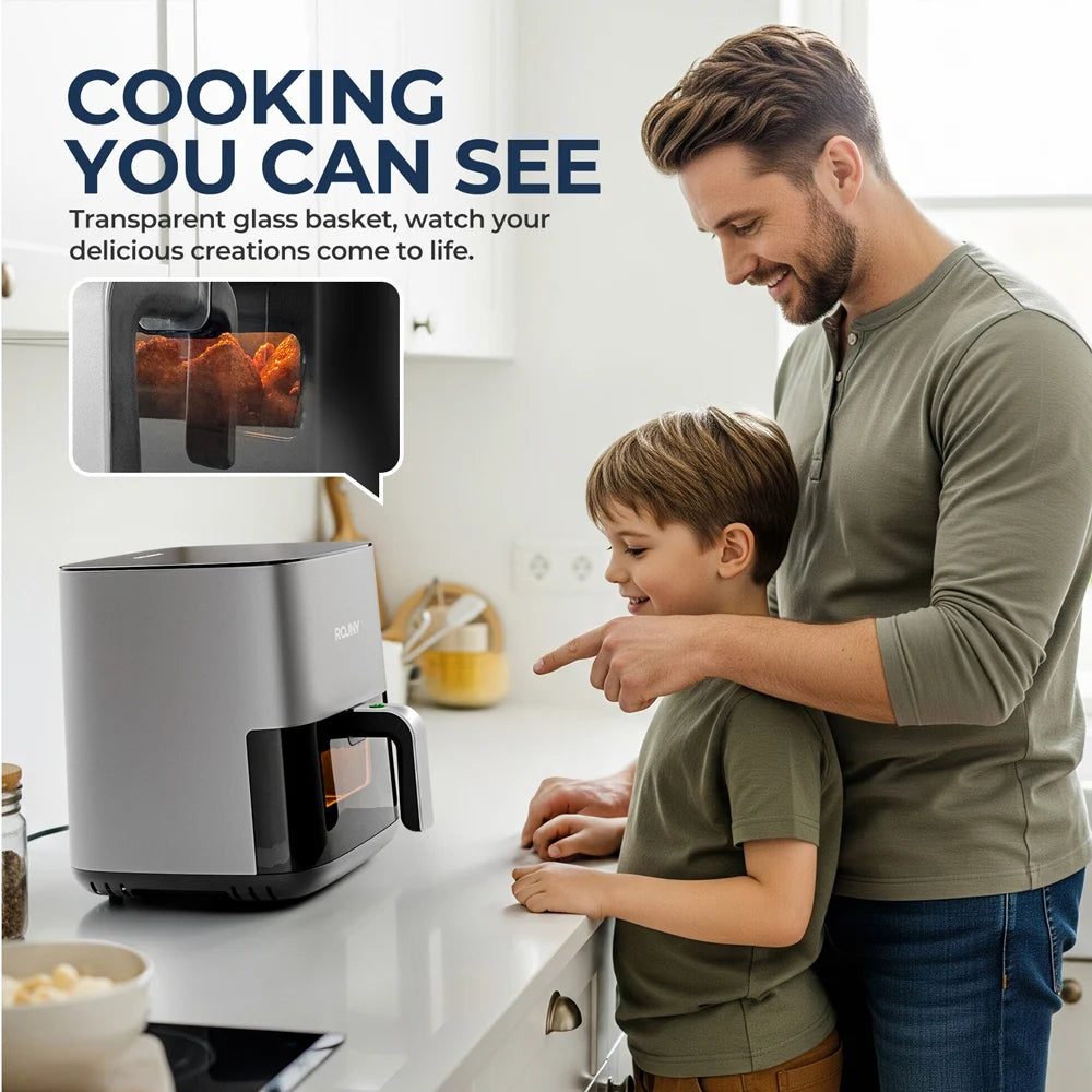 Rouny Air Fryer 5l Electric Fryer Oven Oilless