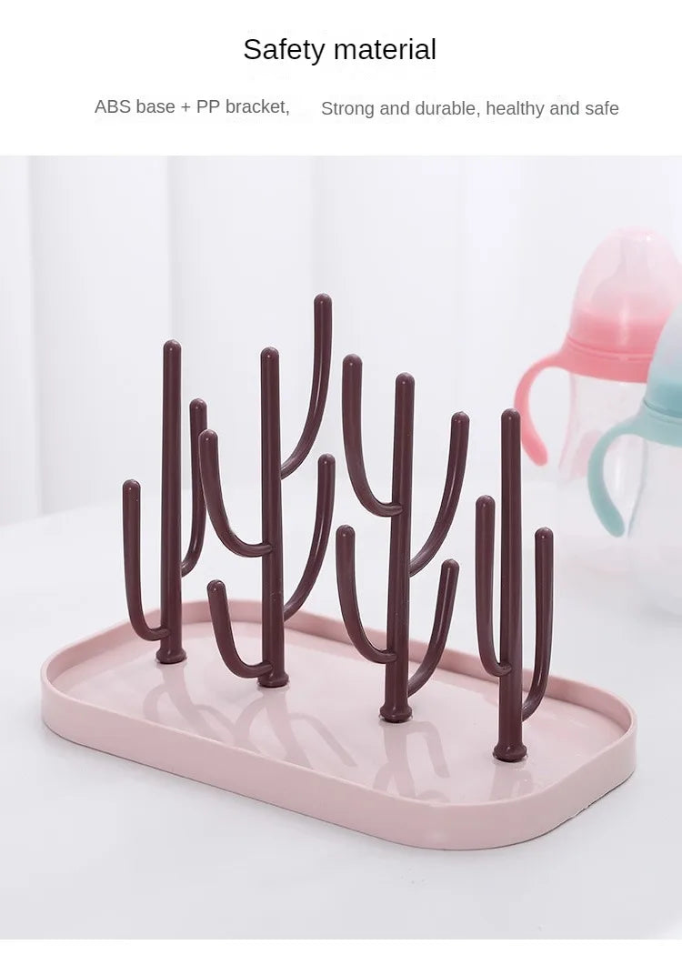 Baby Feeding Bottle Drain Rack Nipple Feeding Cup
