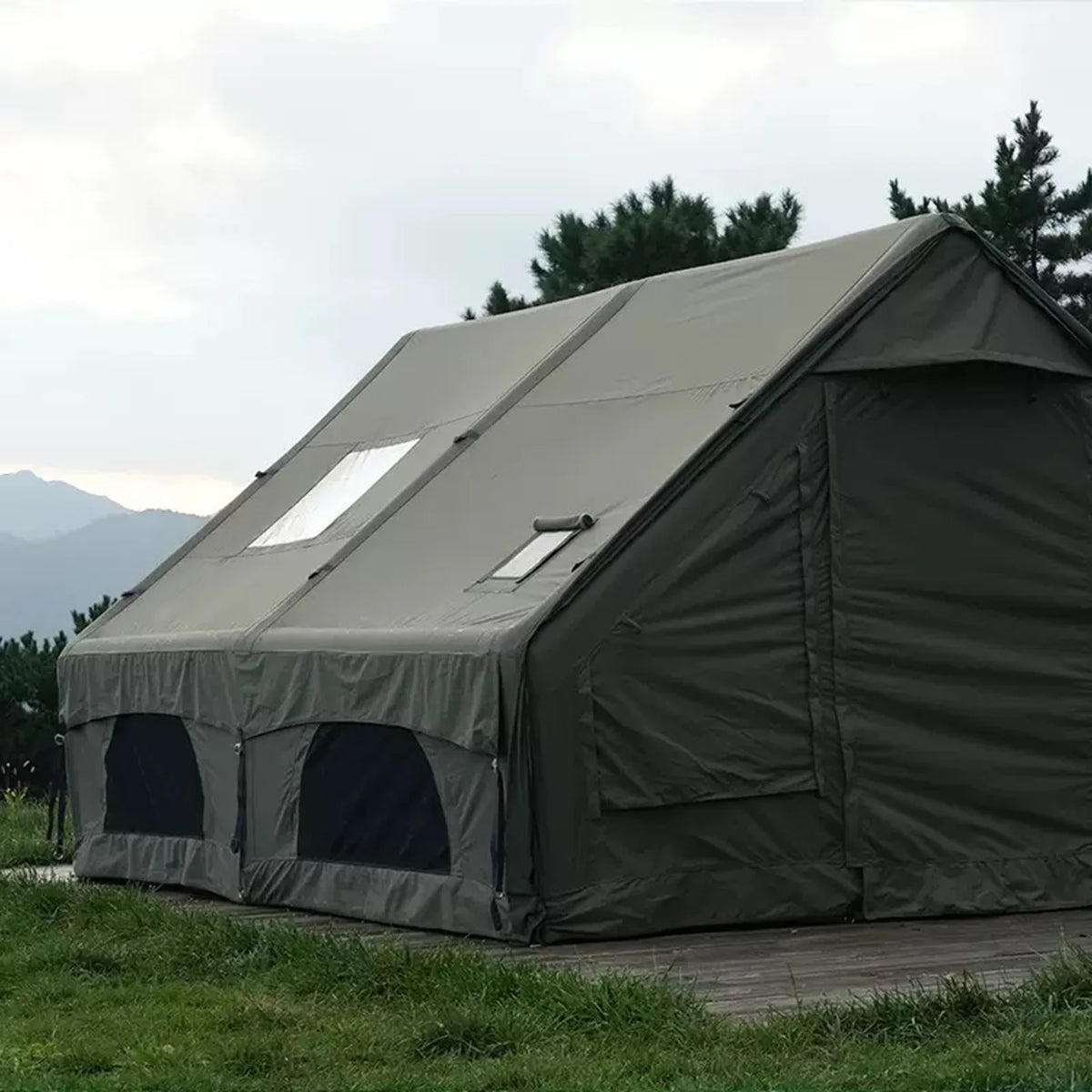 Pakicetus Large Inflatable Camping Tent Roof Window &