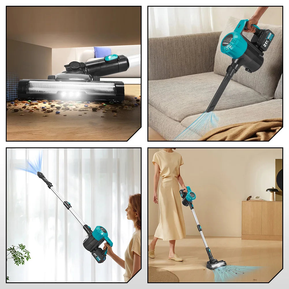 Yofidra 1800w Brushless Vacuum Cleaner 30kpa 5l Powerful