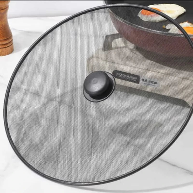 25/29/33cm Splash Proof Pan Lid Splatter Guard Fine