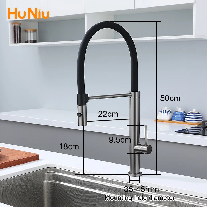 Faucet Sink Faucets Rubber Pull Down Stream Sprayer
