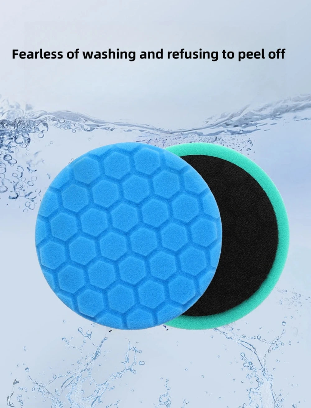 6/7 Inch Sponge Car Polisher Waxing Pads Buffing