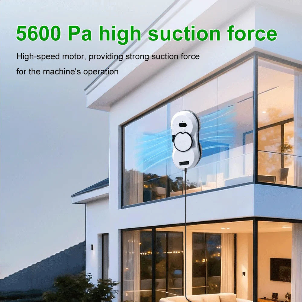 Puruikai Robot Window Cleaner 5600pa Window Cleaner Robot