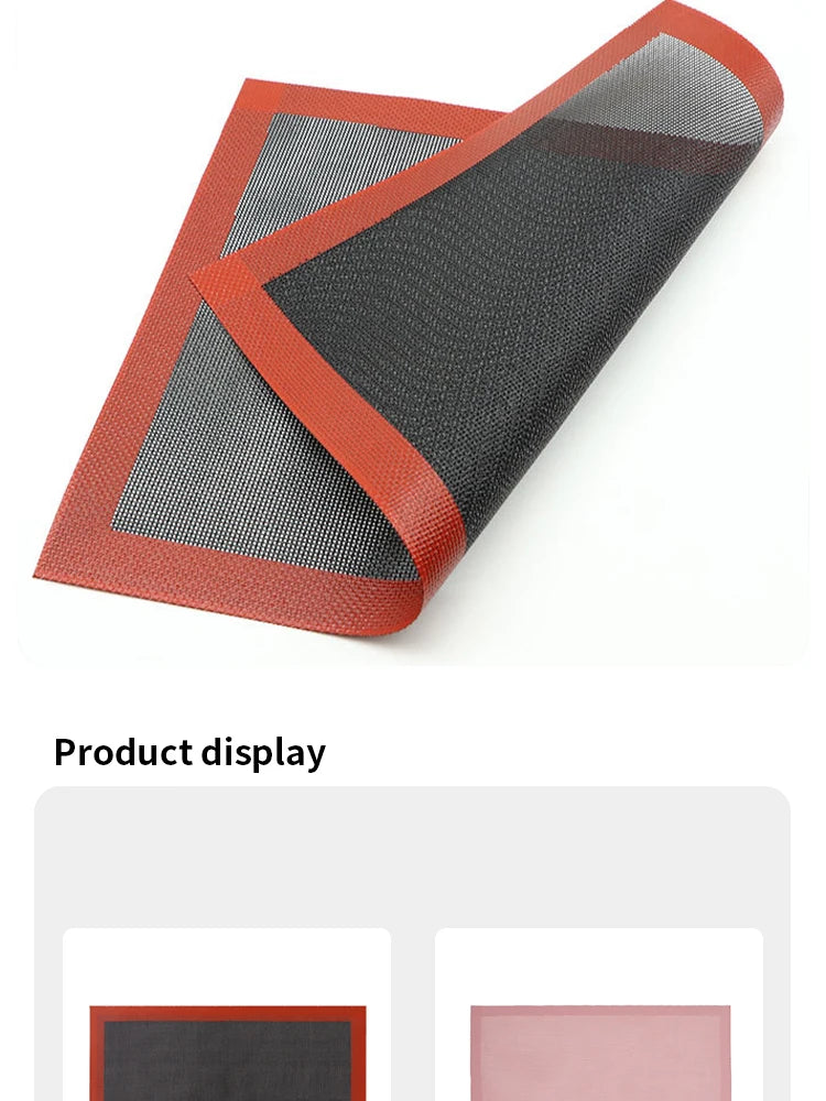 30x40cm Silicone Grill Mat Baking Tray Breathable Cookie