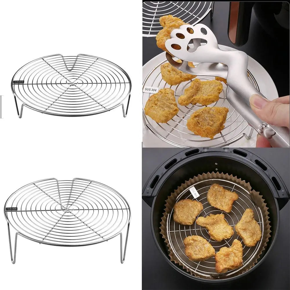 304 Stainless Steel Steamer Rack Pot Steaming Tray
