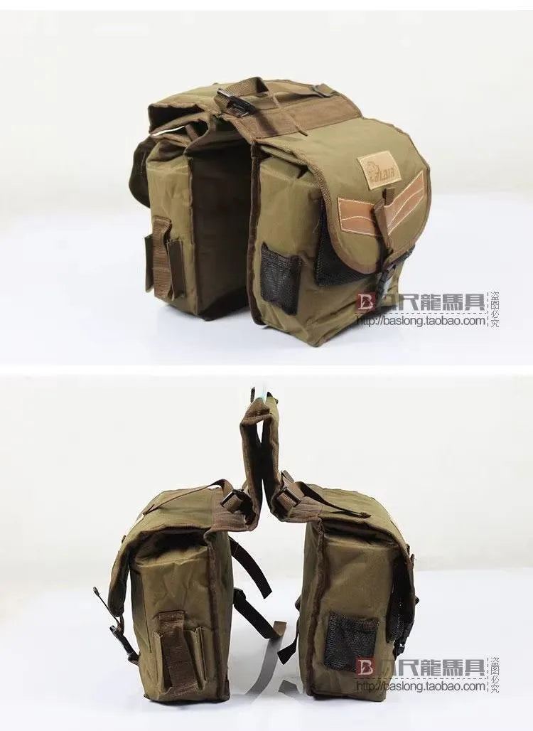 Baslong Saddle Bag Oxford Cloth Equestrian Equipment Bag