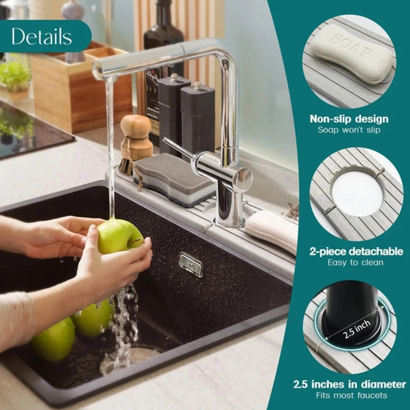 Sink Diatomite Absorbent Mats Sink Mats Quick Drying