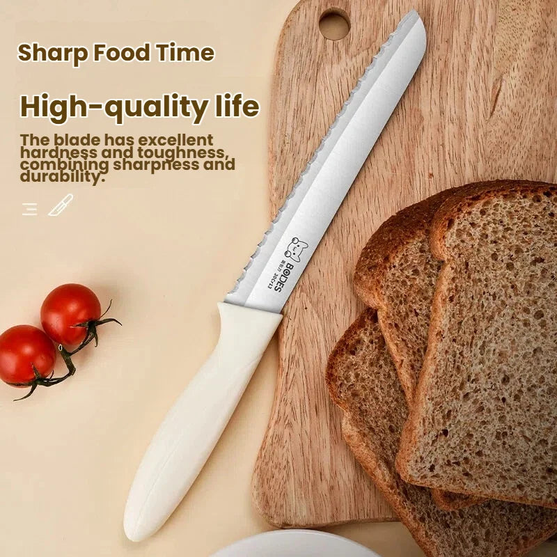Bread Knife Serrated Edge Sandwich Toast Slicing Knife