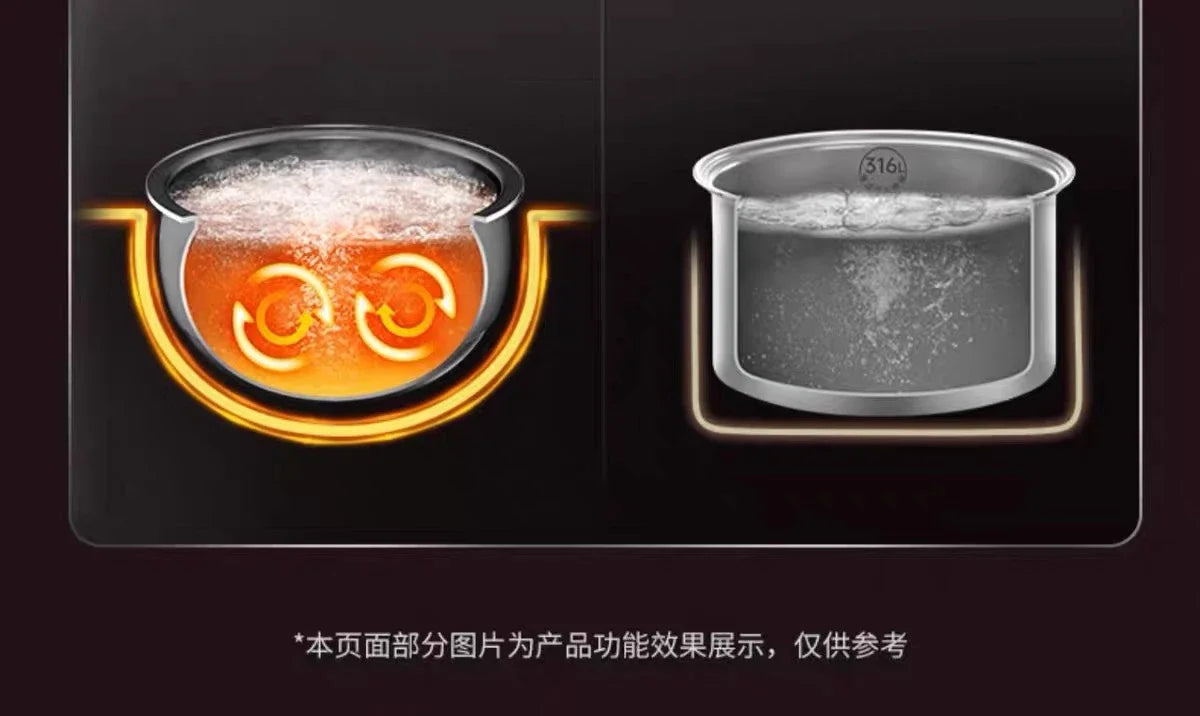 F-40f316l Rice Cooker Coating Suitable 316l Multi-Function