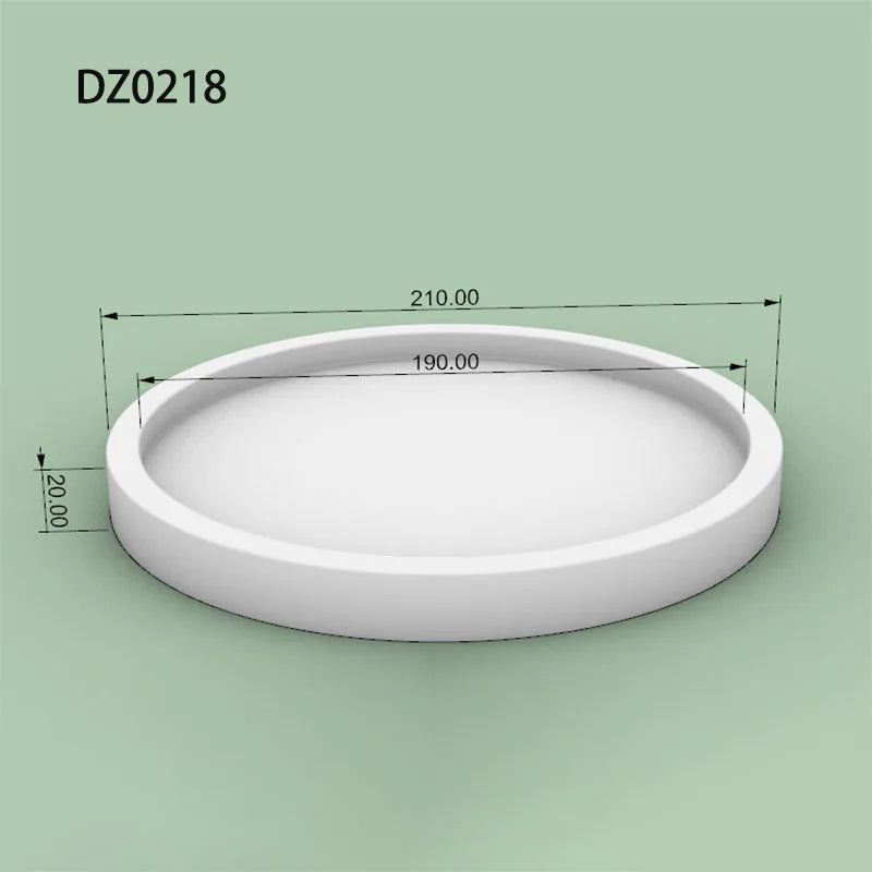 Mold Garden Of Concrete Flower Pot Silicone Mold