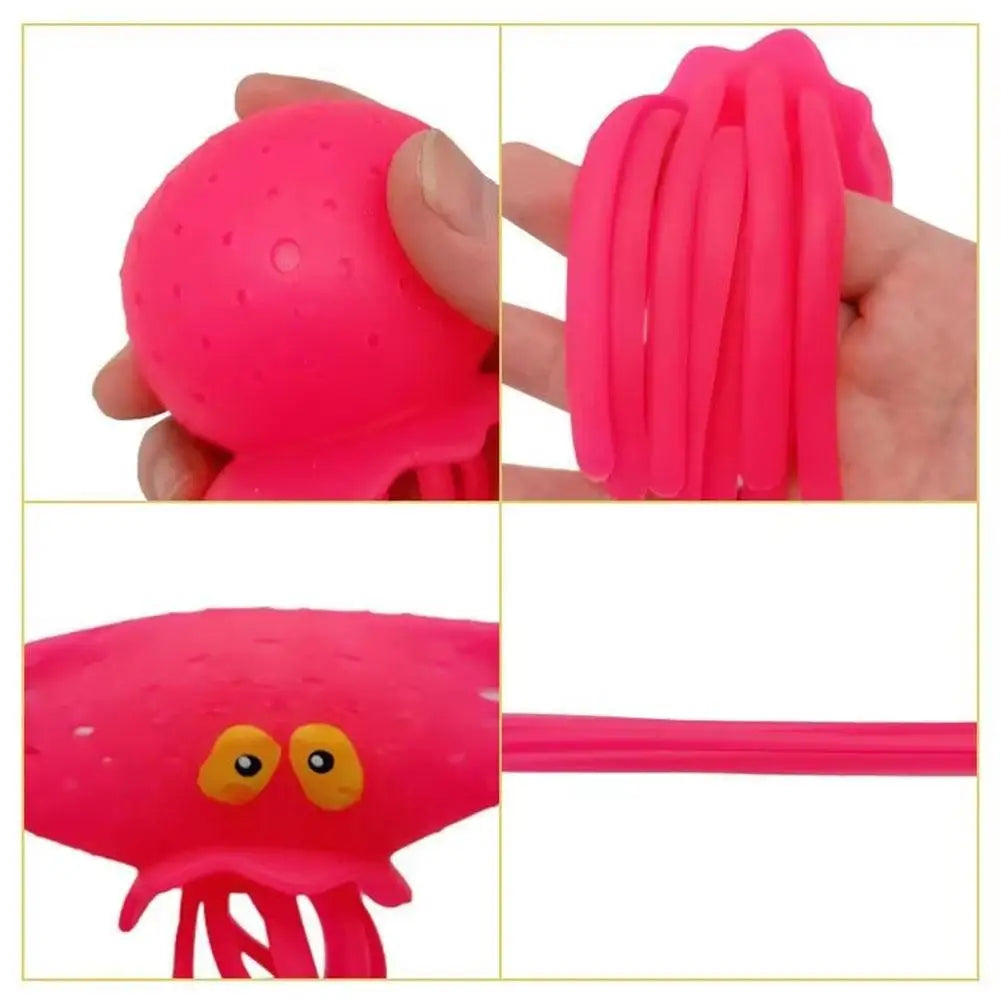 Baby Bath Toys Sponge Water Absorbing Octopus Squeezing