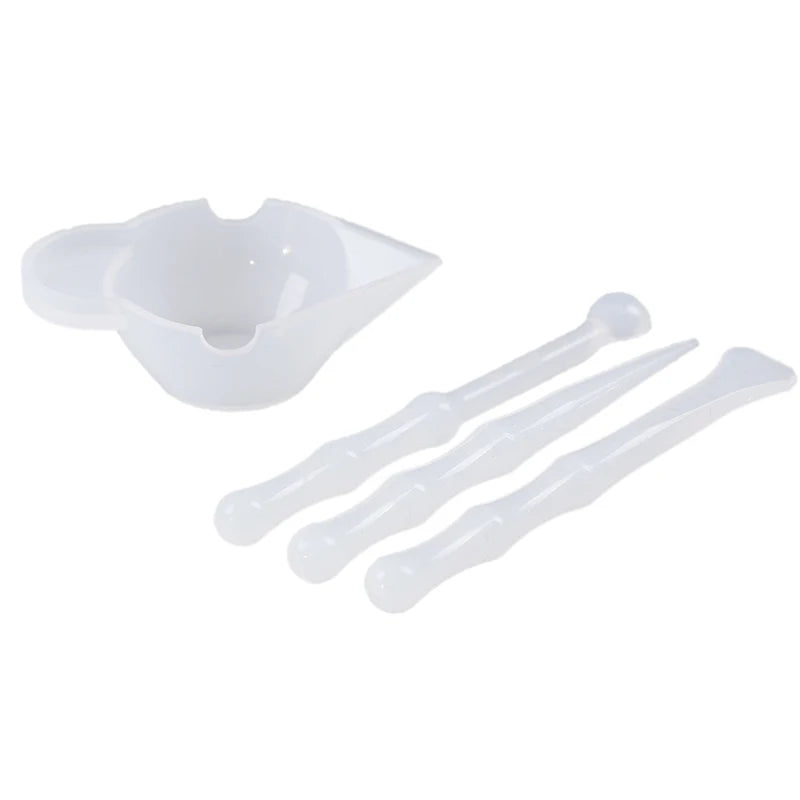 1set Mix Cup Silicone Mold Epoxy Resin 1set
