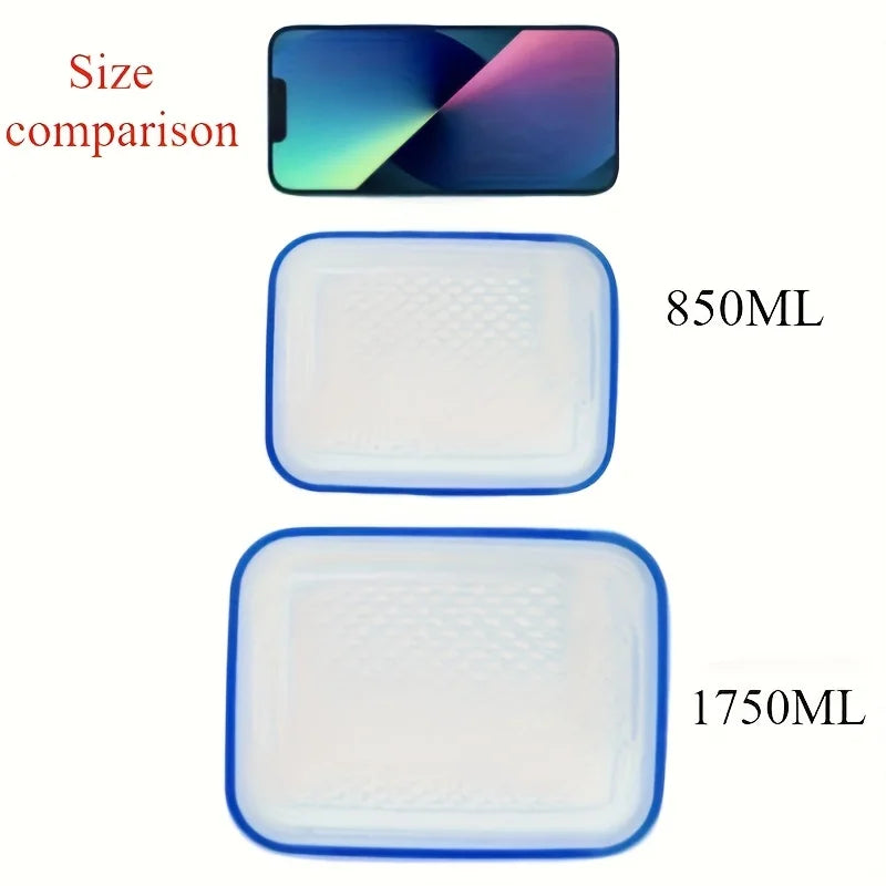 4/6pcs/Set Leak-Proof Food Storage Containers-Airtight Stackable