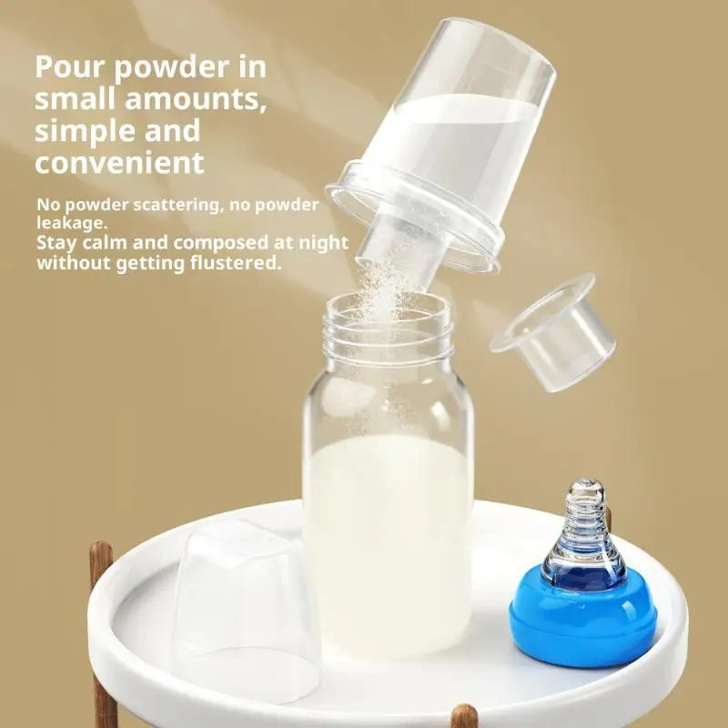 -1set 80ml Baby Milk Powder Dispenser Baby Food