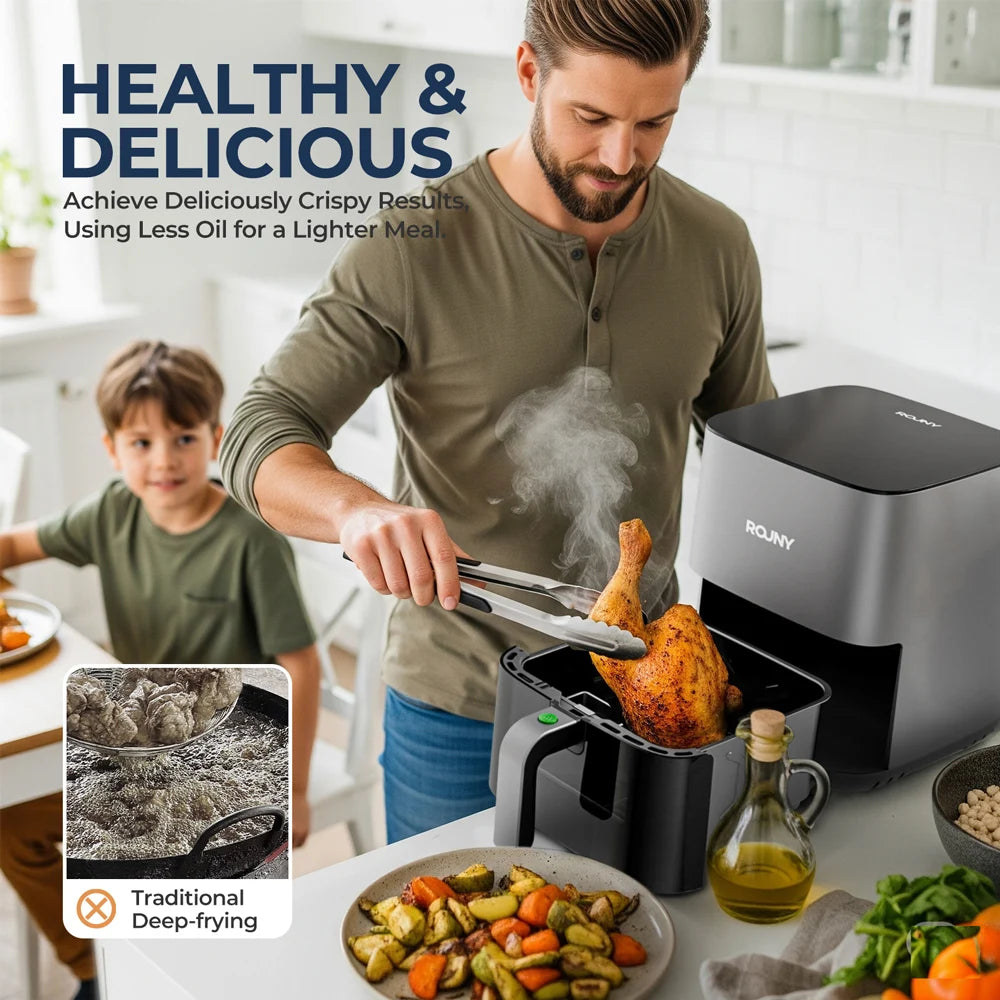 Rouny Air Fryer 5l Electric Fryer Oven Oilless