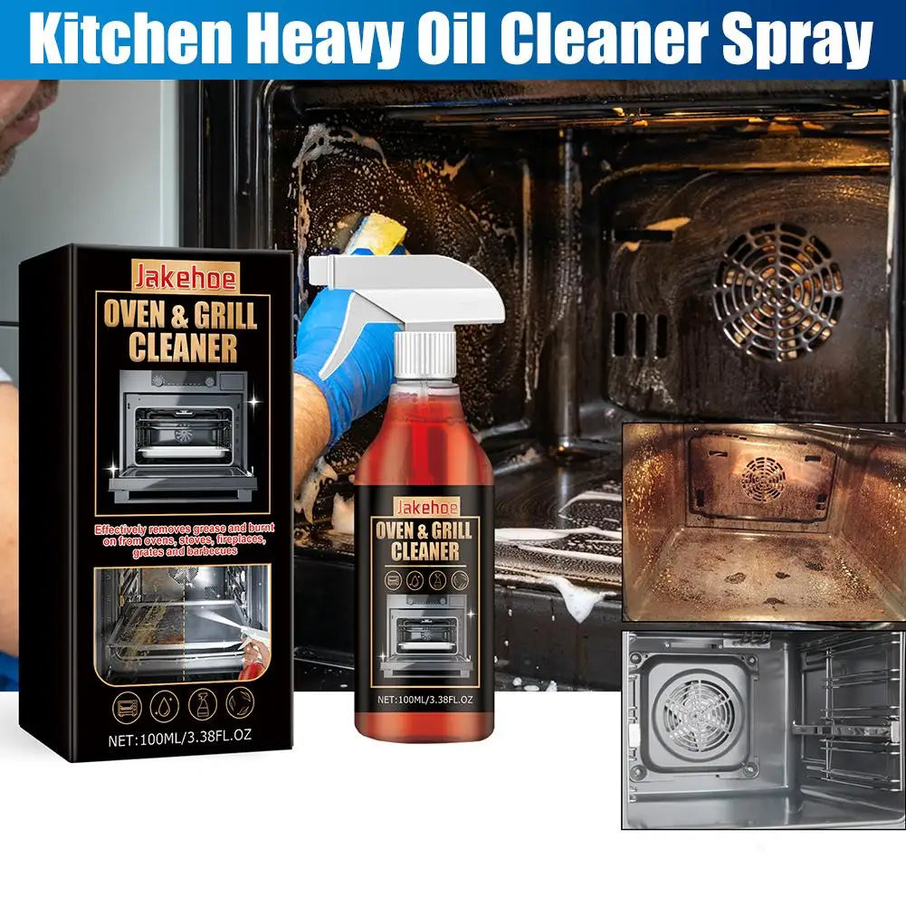 1/2/3 Cleaning Foam Spray Strong Remove Grill Stove