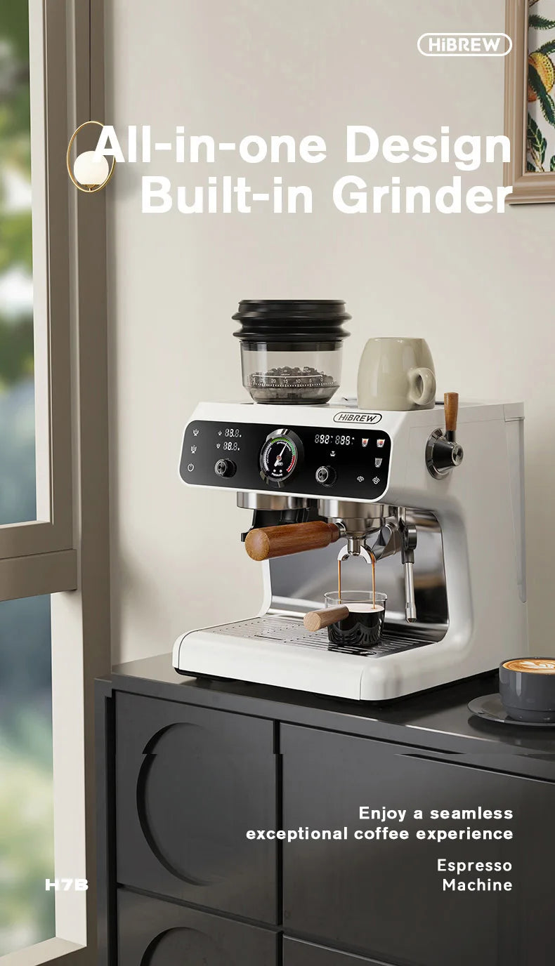 Hibrew Dual Ther Oblocks Barista Pro Espresso Machine