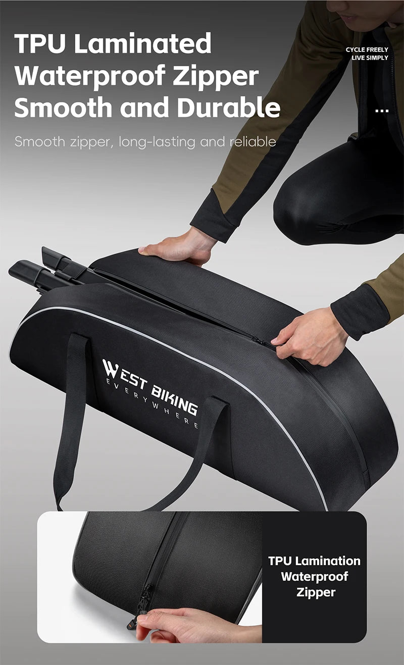 West Biking Bicycle Trainer Storage Bag Waterproof Bike