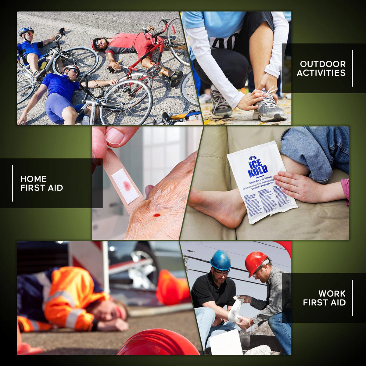 Large First Aid Kit Outdoor Emergency Survival Kit