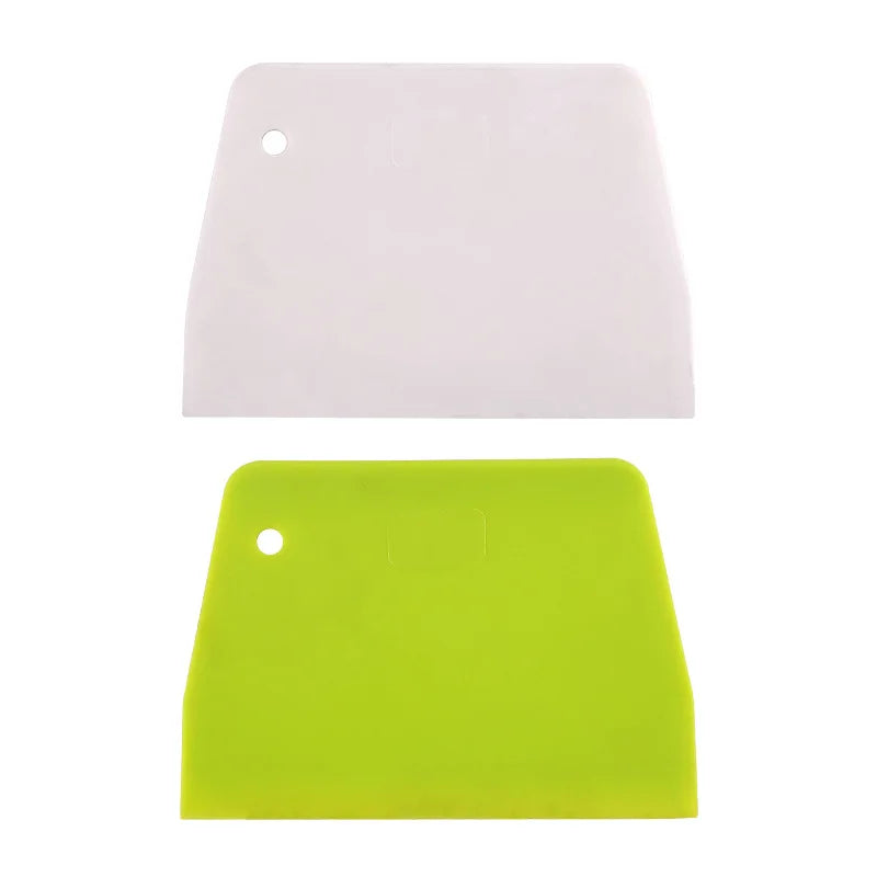 Baking Plastic Scraper Diy Pastry Cream Spatula Trapezoidal