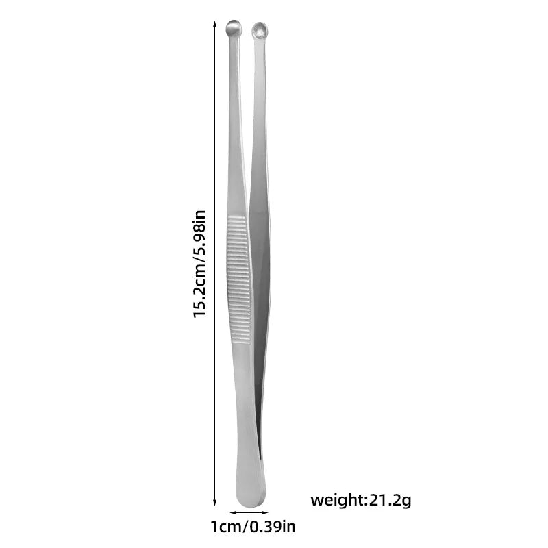 Stainless Steel Plating Tongs Pro Chef Serving Tongs