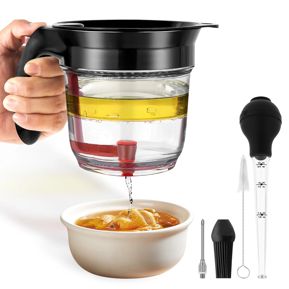 Fat Separator Bottom Release Efficient Oil Separator