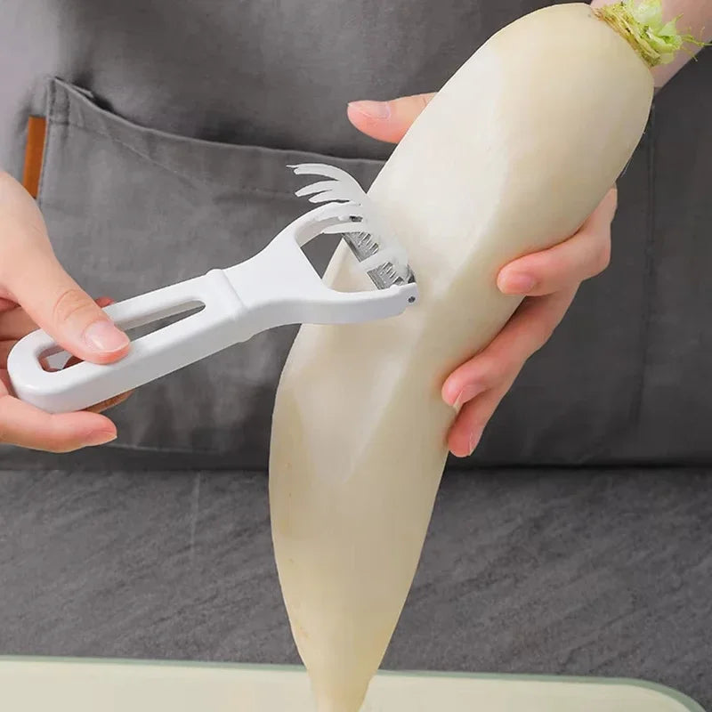 Vegetable Grater Potato Carrot Julienne Peeler Slicer Stainless