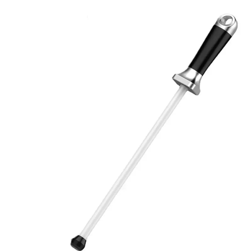 12 Inch Professional Ceramic Stick Rod Butcher Knife
