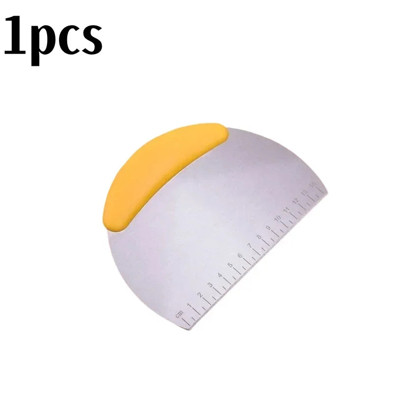 Stainless Steel Pastry Cutter Dough Scraper Pizza Chopper
