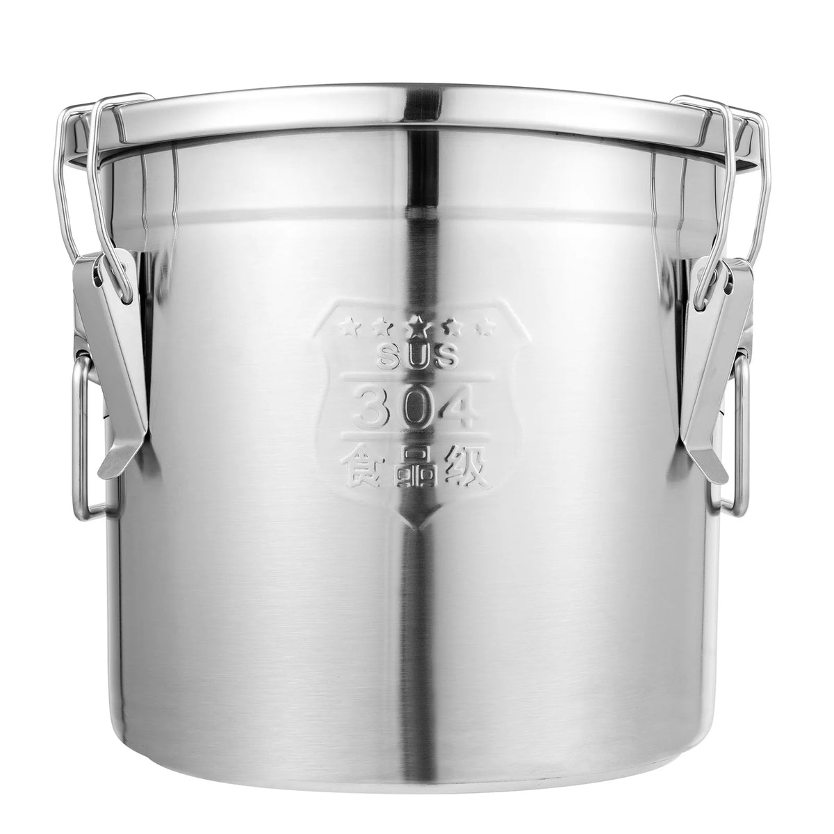 Bymaocar 12l 304 Stainless Steel Cereal Container Metal