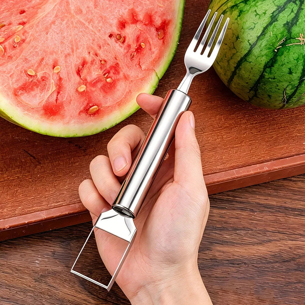 Stainless Steel Watermelon Open Double Head Fruit Splitter