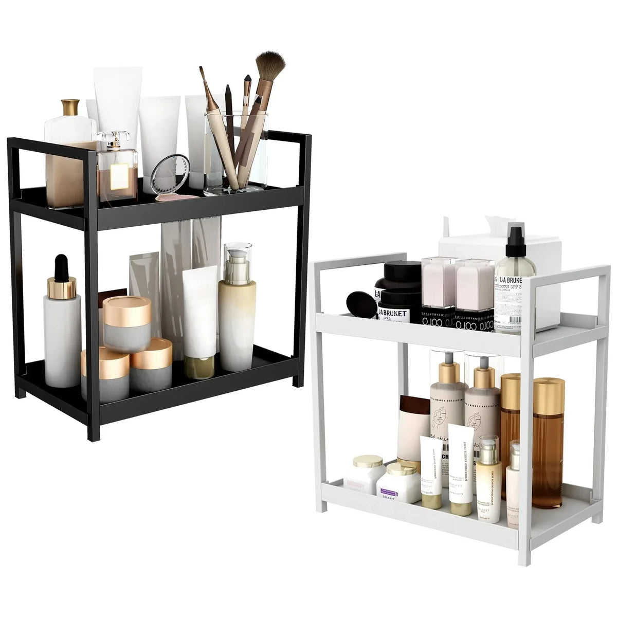 Tier Under Sink Organizer Sliding Cabinet Basket Organizer