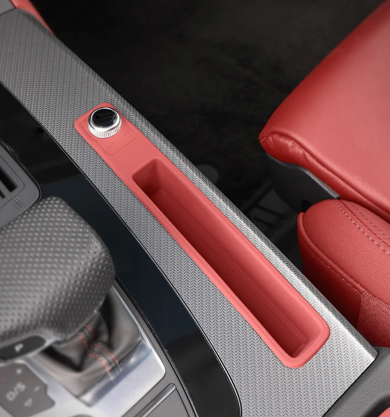 Center Console Side Storage Box Silicone Mat Cover