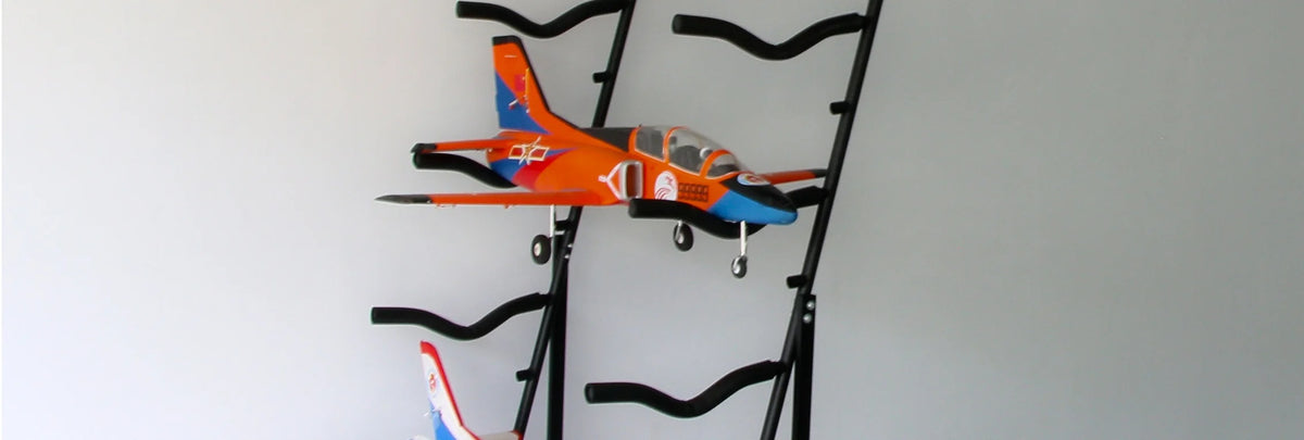 Adjustable Model Aircraft Stand Multi-Layer Storage Rack Indoor