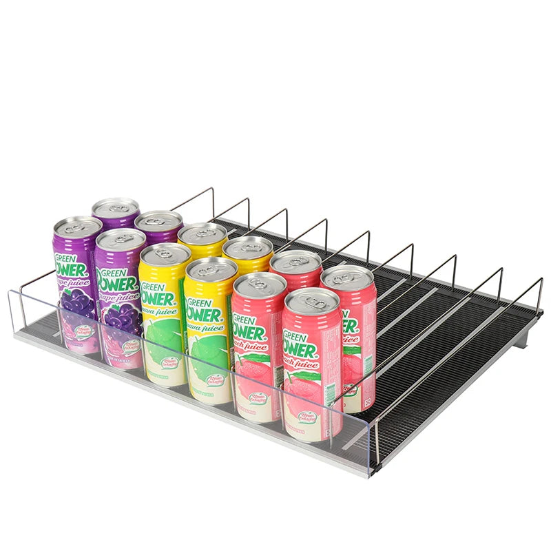 Refrigerator Basket Drink Beer Cola Can Soda Storage