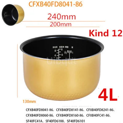 Rice Cooker Liner Supor Pressure Lnner Pot Rice