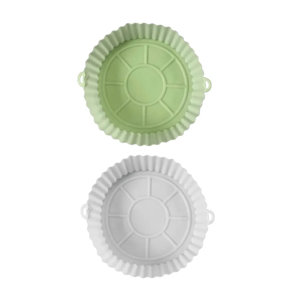 Silicone Mat Round Airfryer Inserts Heat Resistant Baking