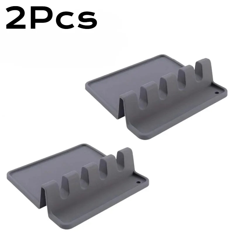 Silicone Kitchenware Rack Tableware Drying Mat Spoon Chopsticks
