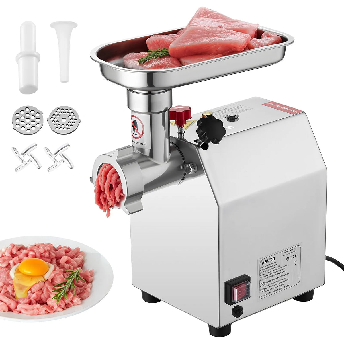Succebuy Meat Grinder Lbs-9 2lbs/Min Capacity Electric Meat