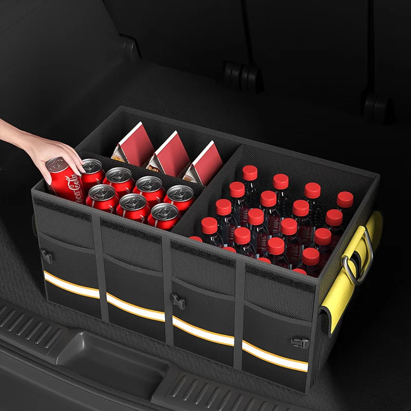 Foldable Car Trunk Organizer Universal Cargo Storage Container