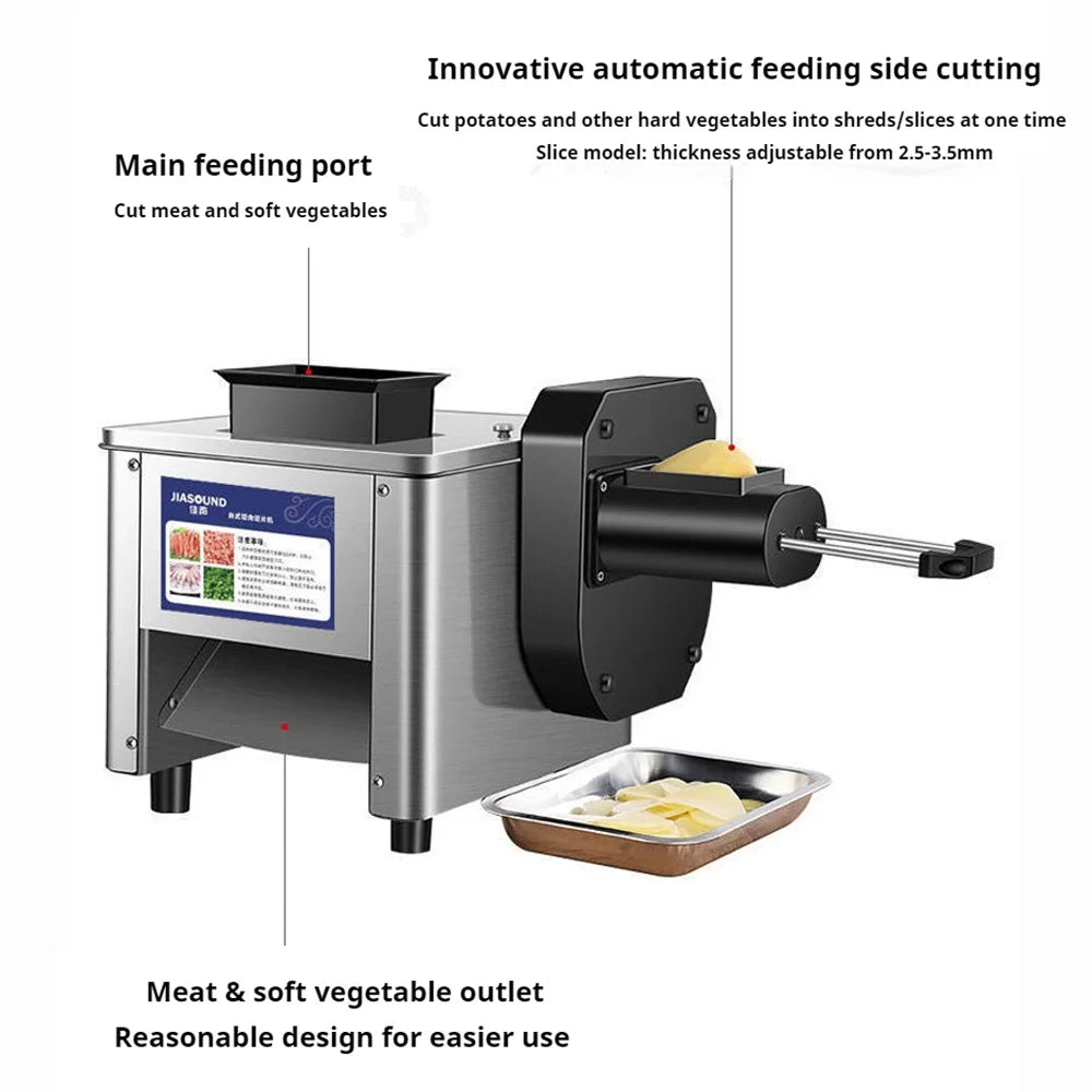 Electric Meat Slicer Machine Automatic Commercial Meat Grinder