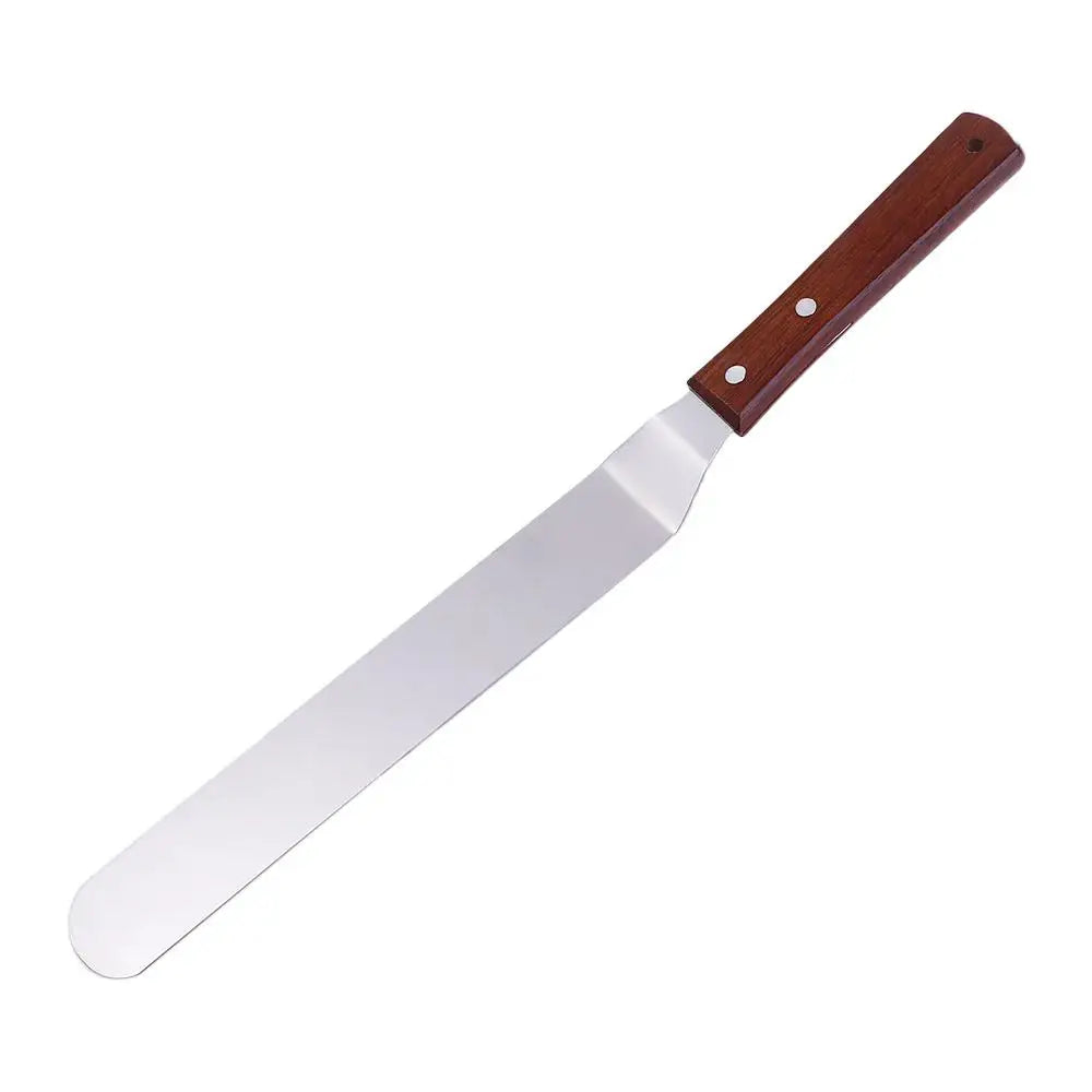Stainless Steel Butter Scraper Inch Comfortable Grip Cake
