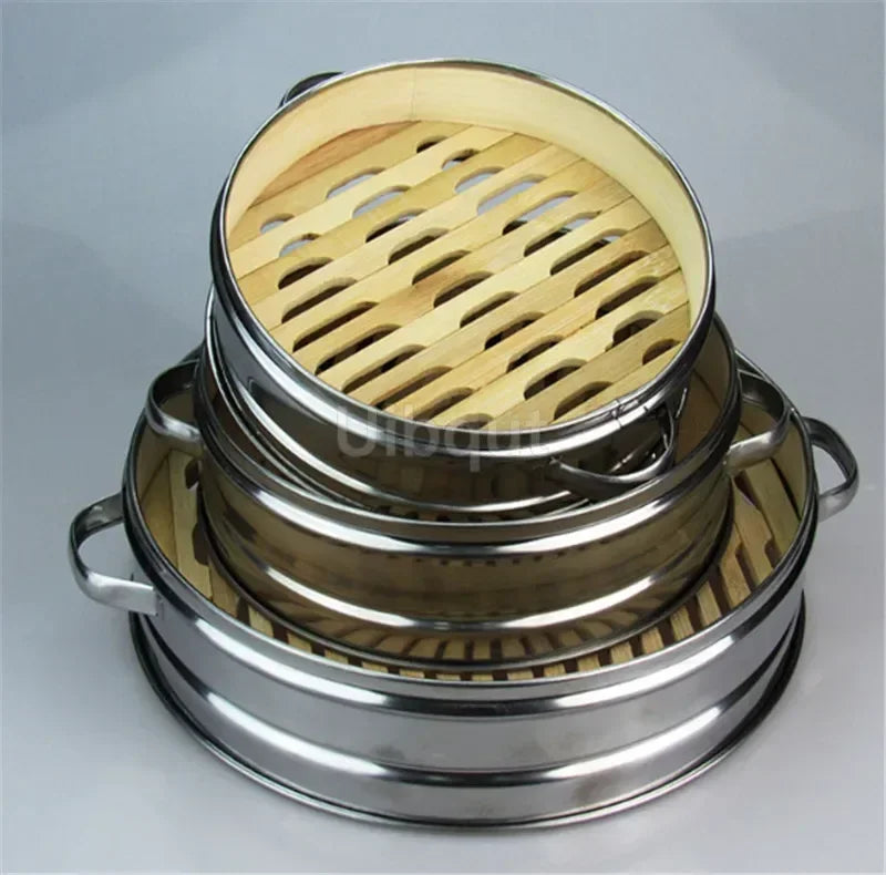 Stainless Steel Cookware Bamboo Steamer Bamboo Steamer Rice