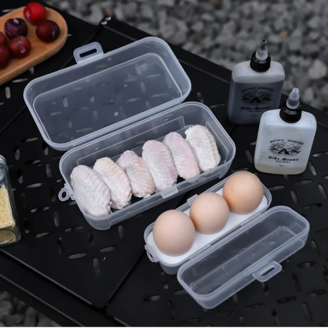 Egg Holder Box Shockproof Outdoor Camping Storage Container